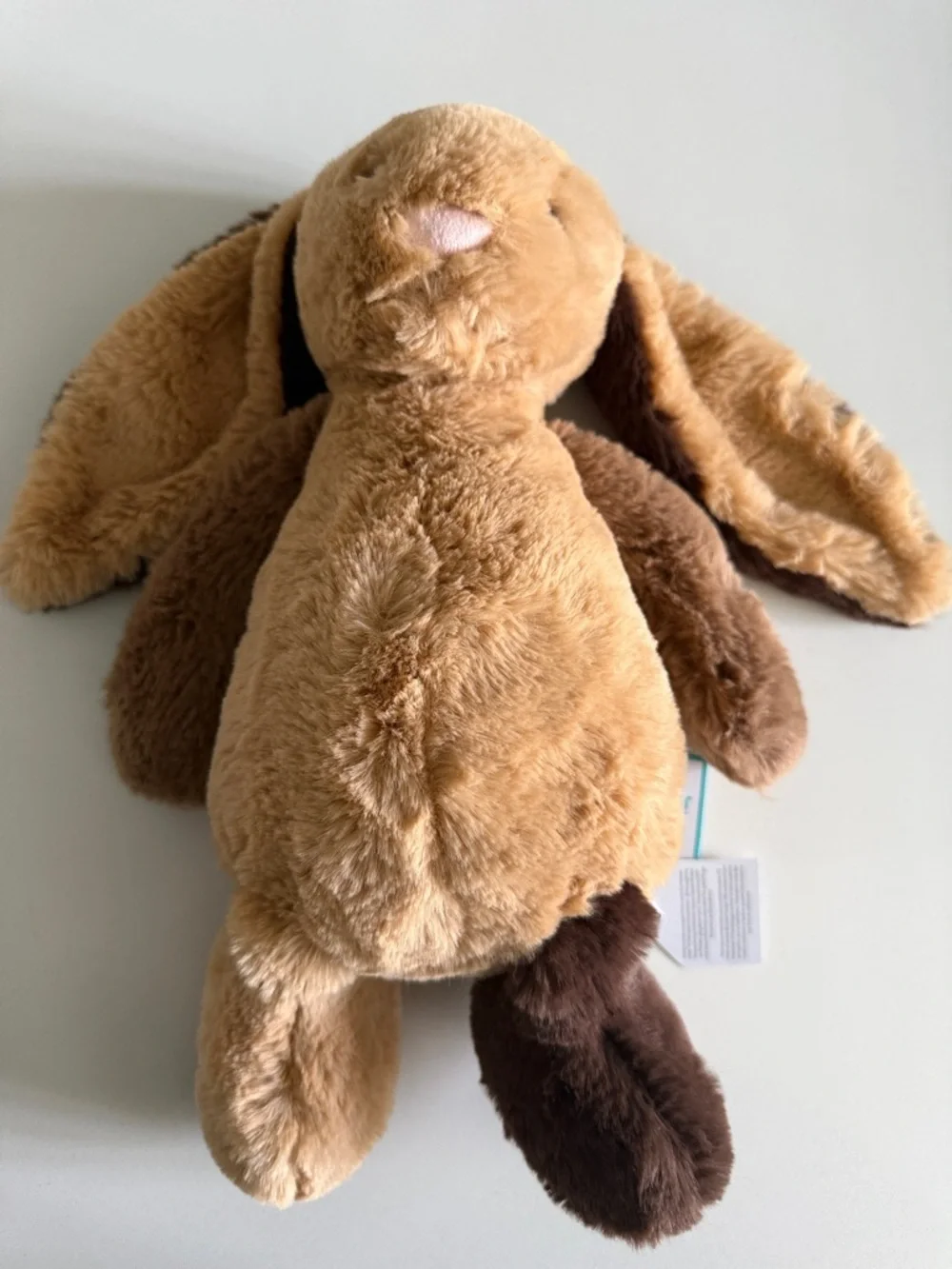 Bashful Patchwork Brown Bunny - Picture 10 of 10